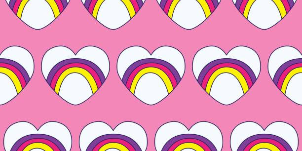 Heart Double Pattern Background 190+ Double Heart Tattoo Designs Background Stock Illustrations ...