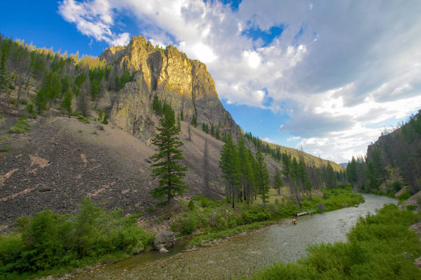 Loon Creek, a tributary to the Middle Fork of the Salmon River