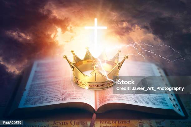 King Of Kings Lord Of Lords Powerful Scene Stock Photo - Download Image Now - Jesus Christ, Resurrection - Religion, New Testament