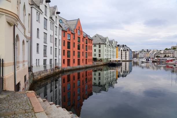 istock Alesund city, Norway 1466424328