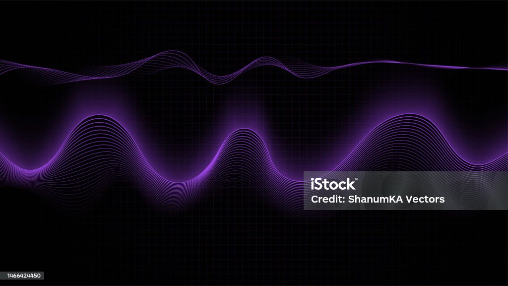Simple Wave Line Colour Vector Simple Background With Color Abstract Wave Line Stock ...