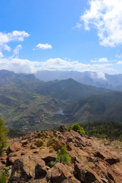 istock Beautiful Canary island landscape with mountains 1466428877