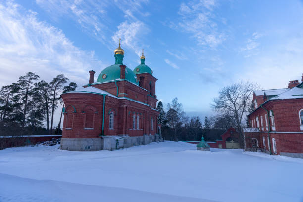 istock Voskresensky Skete on Valaam Island 1466429920