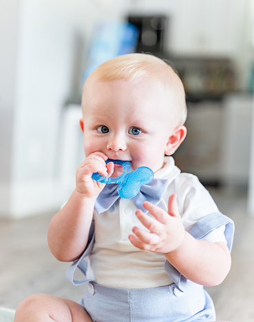 Cute little boy 1 year old