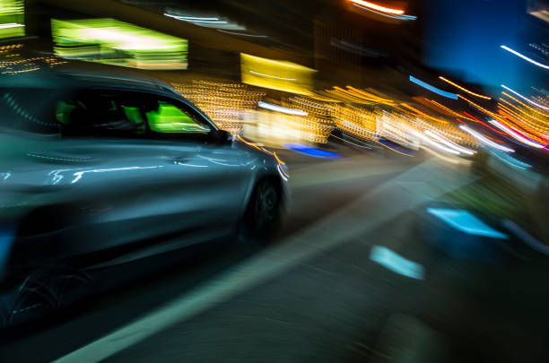 istock NIGHT TRAFFIC IN THE CITY 1466433044