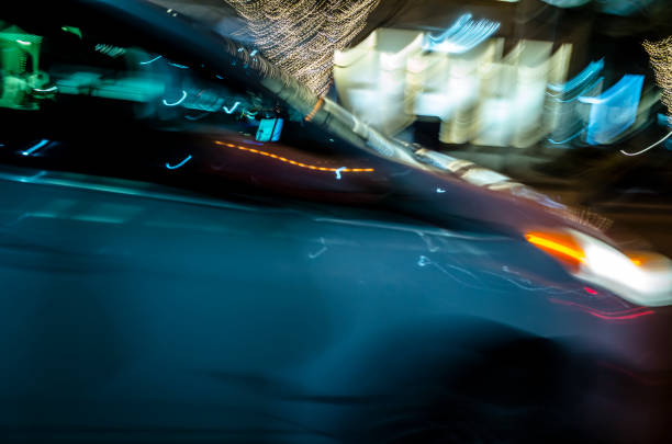 istock NIGHT TRAFFIC IN THE CITY 1466433441