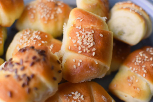 istock Salty rolls with cheese and sesame seeds 1466435196