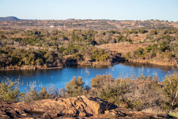 istock Texas Hill Country mountian lakeview 1466452089