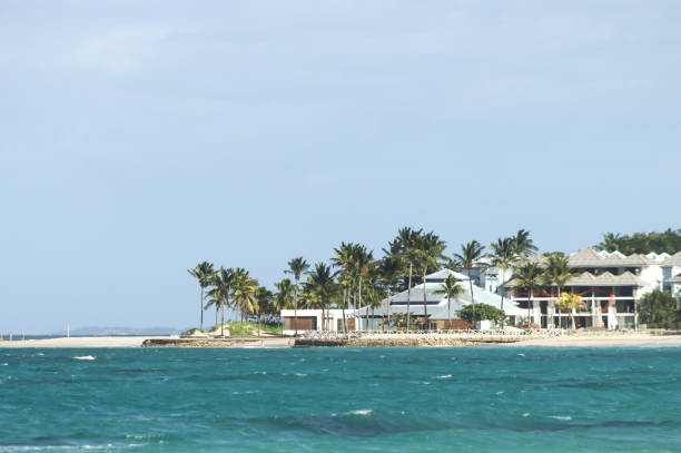 istock Beach in the caribbean sea. 1466459215