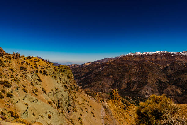 istock landscape of the chilean andes mountains and its cliffs 1466459417