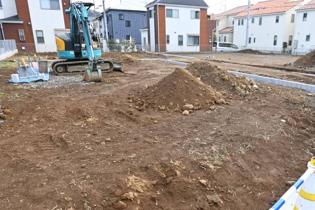 istock A view of a foundation construction site for a residential building. 1466476516