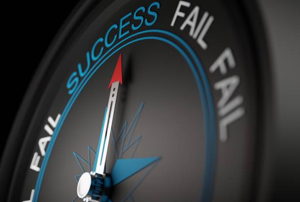 istock Compass pointing in the direction of success. 1466499396