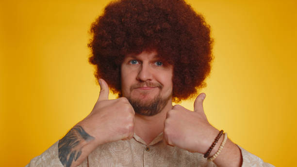 istock Happy bearded man feeling very proud pointing hisself, looking self-confident, overjoyed by success 1466510629