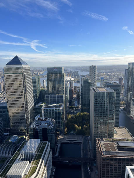 istock Aerial View of London E14 1466511410