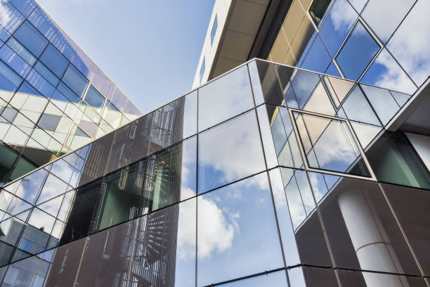 istock detail of a modern building with reflections 1466515005