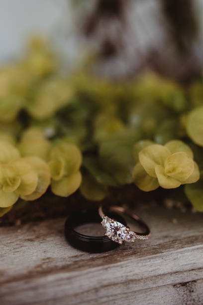 istock Close up of wedding bands 1466518866