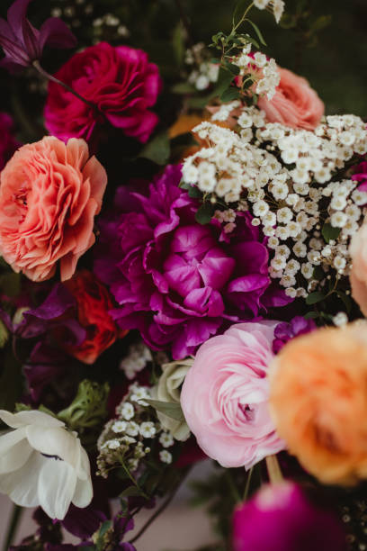 istock Close up of wedding flowers 1466521796