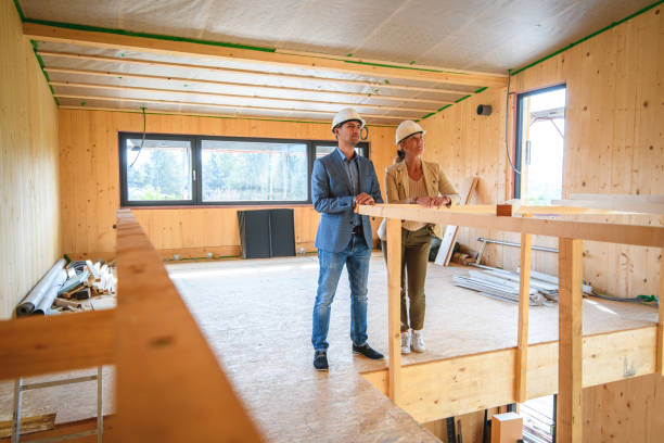 istock Civil Engineers During A Working Day In A Construction Site Wearing Casual Clothing 1466543009