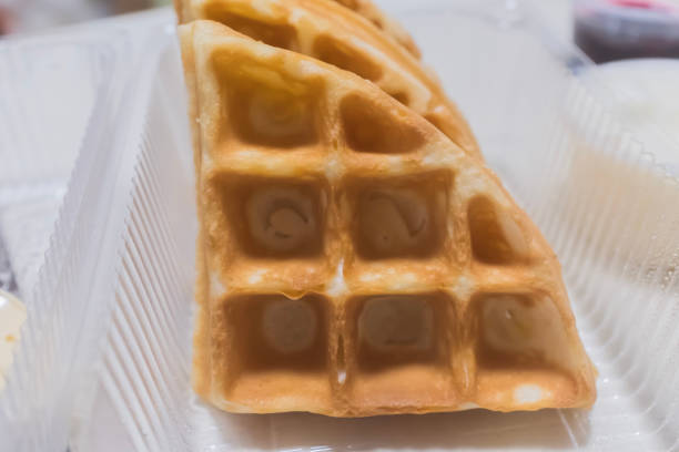 A brunch, A plate of waffles
