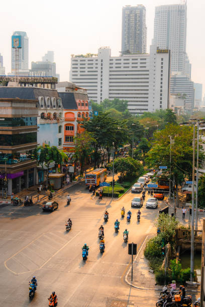 istock Traffic in Bangkok downtown 1466548580