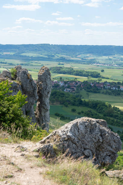 istock View from the Franconian Walberla 1466551818