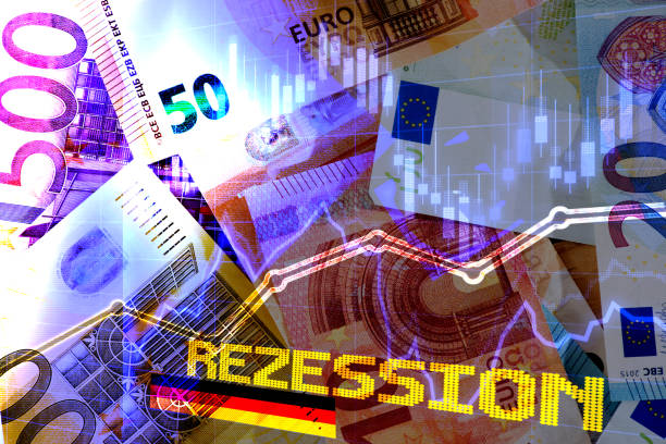 istock Euro banknotes and the recession in Germany 1466553690