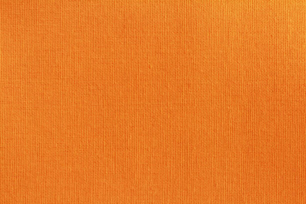 istock Orange cotton fabric cloth texture for background, natural textile pattern. 1466570649