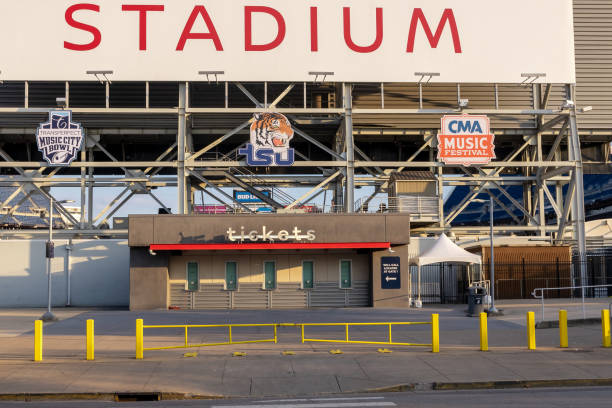 stadion nissana. tennessee titans - coliseum zdjęcia i obrazy z banku zdjęć