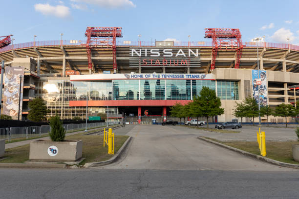 stadion nissana. tennessee titans - coliseum zdjęcia i obrazy z banku zdjęć