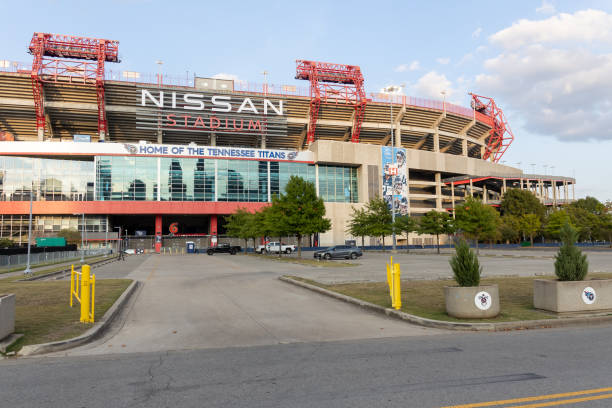 stadion nissana. tennessee titans - coliseum zdjęcia i obrazy z banku zdjęć