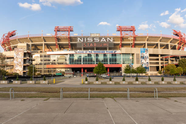 stadion nissana. tennessee titans - coliseum zdjęcia i obrazy z banku zdjęć