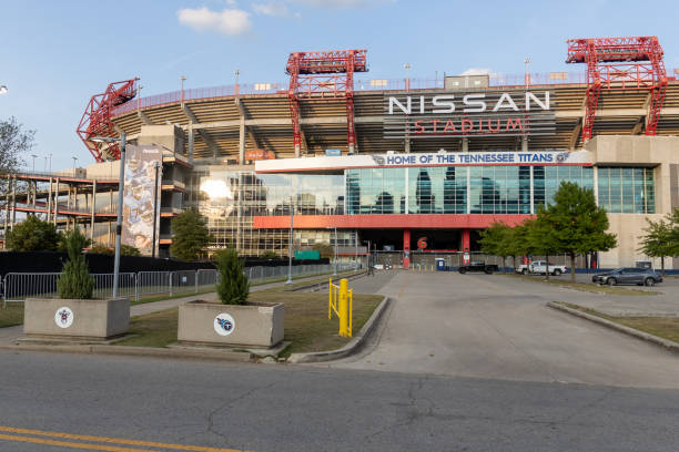 stadion nissana. tennessee titans - coliseum zdjęcia i obrazy z banku zdjęć