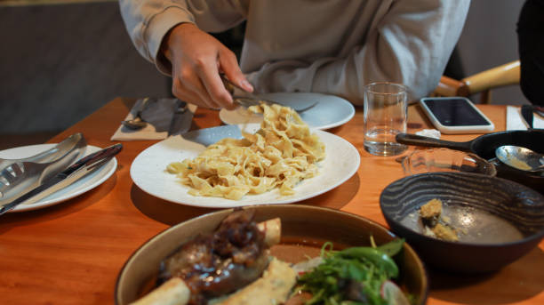 istock Delicious Italian pasta 1466581843
