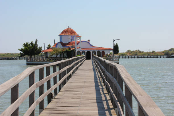 istock Saint Nicholas Monastery in Porto Lagos, Evros Thraki Greece 1466582372