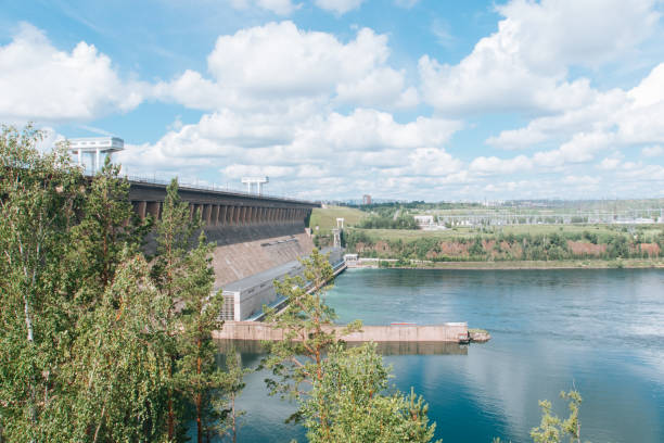 istock Hydroelectric power station Bratsk, Russia 1466582379