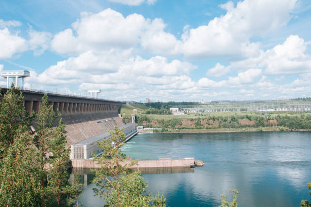istock Hydroelectric power station Bratsk, Russia 1466583028