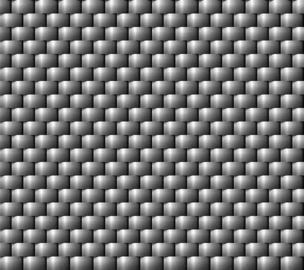 Vector illustration of seamless woven