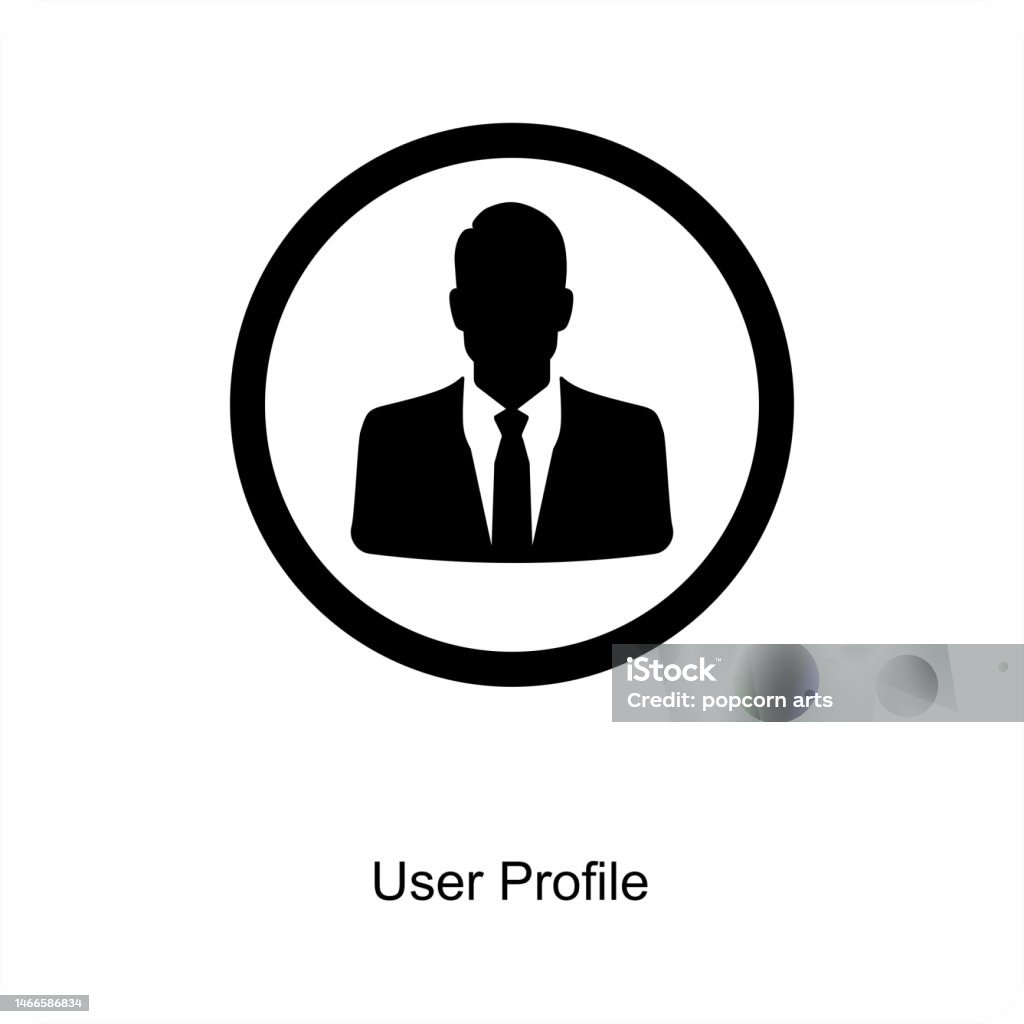 Normal User Profile Vector User Profile Stock Illustration - Download Image Now - Concepts ...