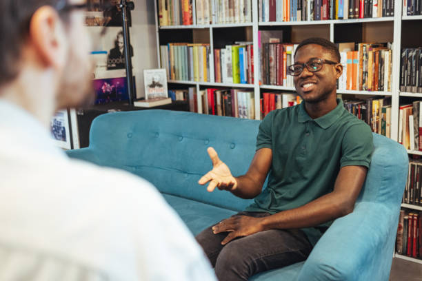 istock Businessman interviewing a job candidate in his office 1466608587