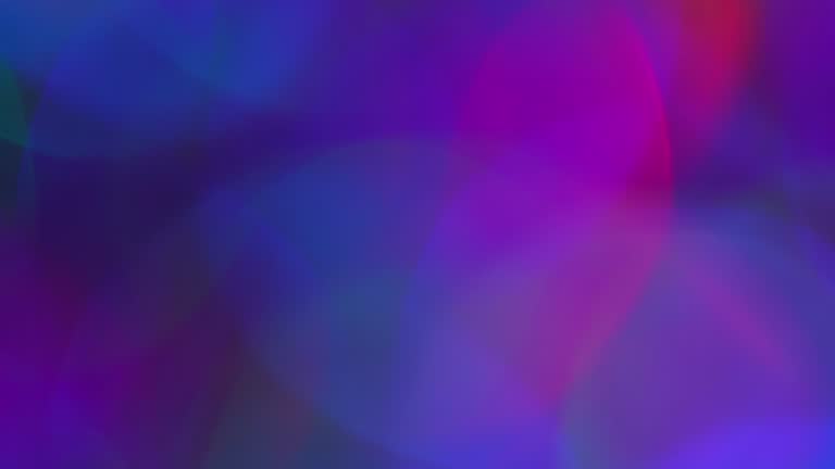 Light leaks effect background animation in blue, purple and magenta colors.