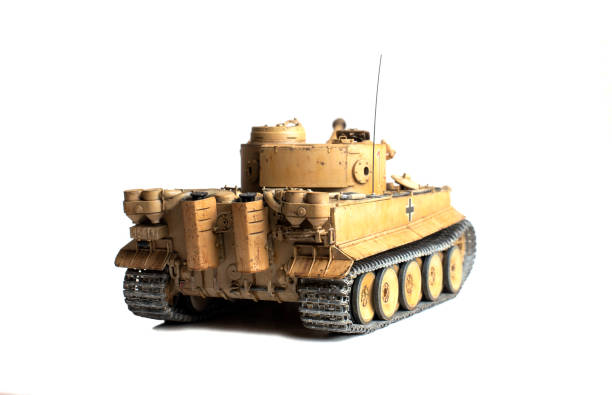 istock Scale model of old vehicle 1466625693