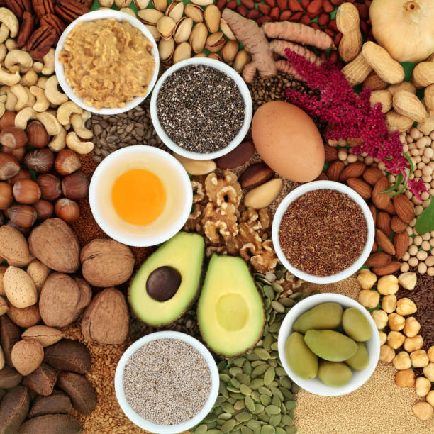 istock Nutritious Health Food High in Essential Fatty Acids 1466638358