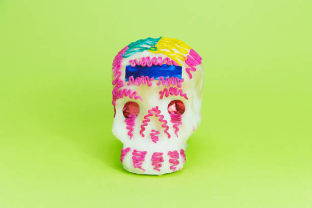 istock Mexican sugar skull (candy) for the Day of Dead celebration. 1466650245