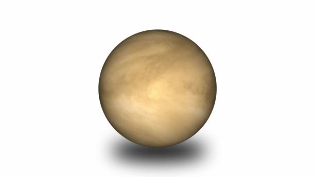 istock Realistic venus planet isolated on white background. 1466654495