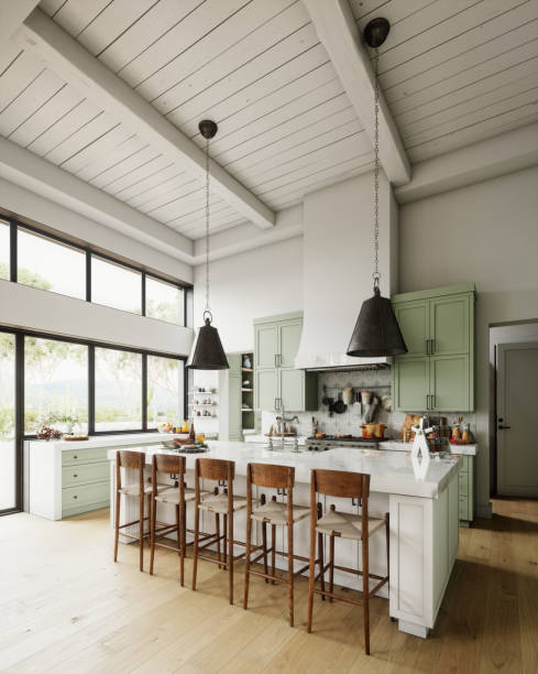istock Elegant Domestic Kitchen 1466665315