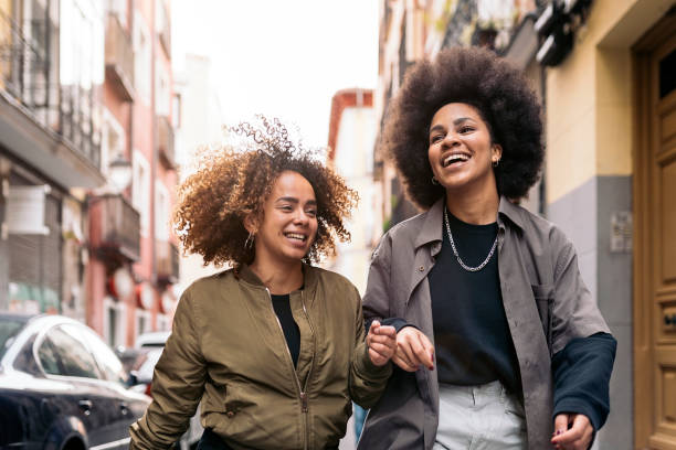 istock Happy afro Girls 1466667937
