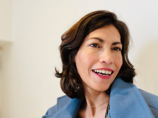 istock Powerful woman portrait 1466671770
