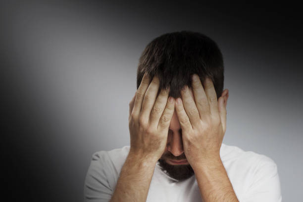 istock Young frustrated man after big failure 1466675220