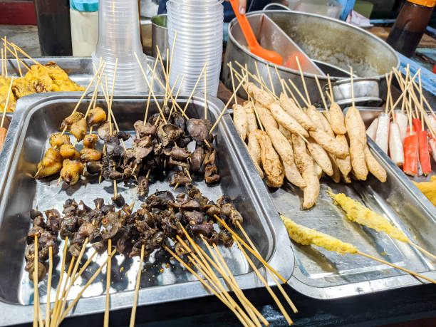 istock Street Food at night 1466682710