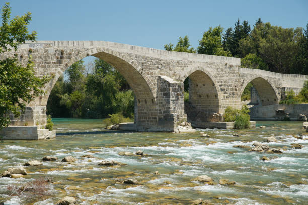 istock Eurymedon Aspendos Bridge in Antalya, Turkiye 1466682759